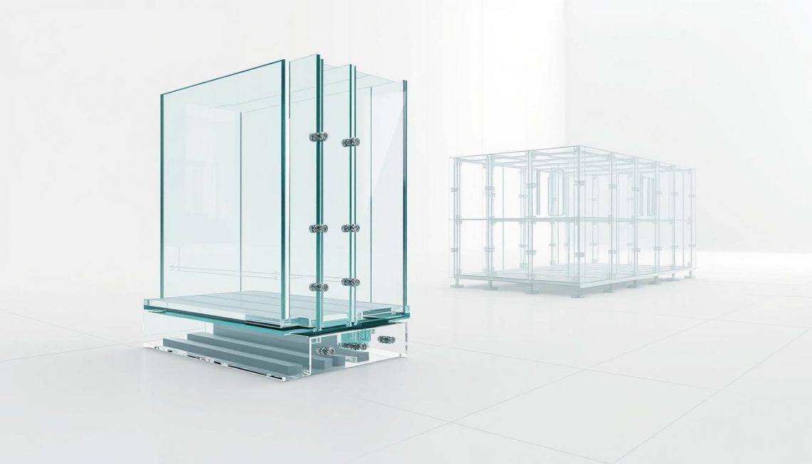 glass properties and structural support